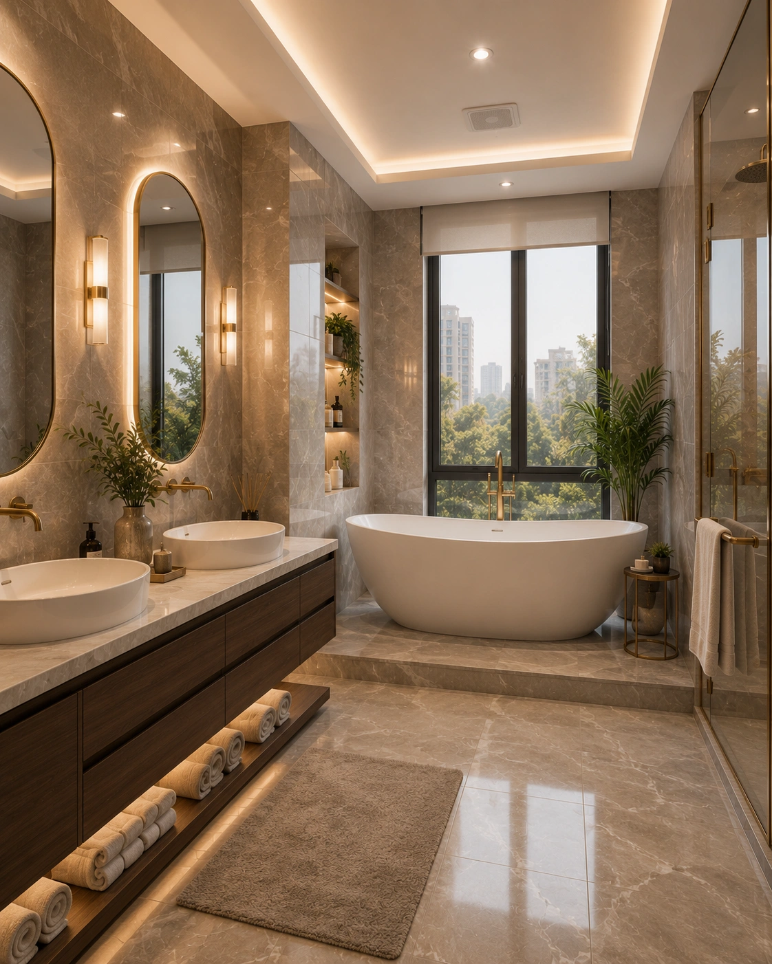 Bathroom interior